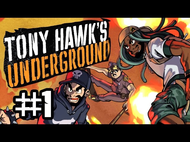 Best Friends Play Tony Hawk's Underground (Part 1)