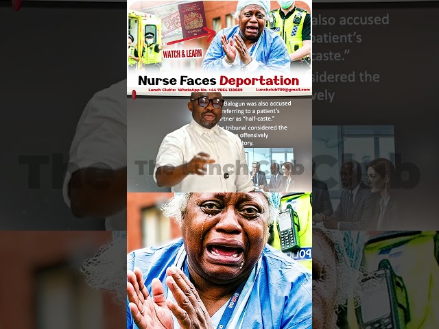 UK Based Nigerian Nurse Struck Off !