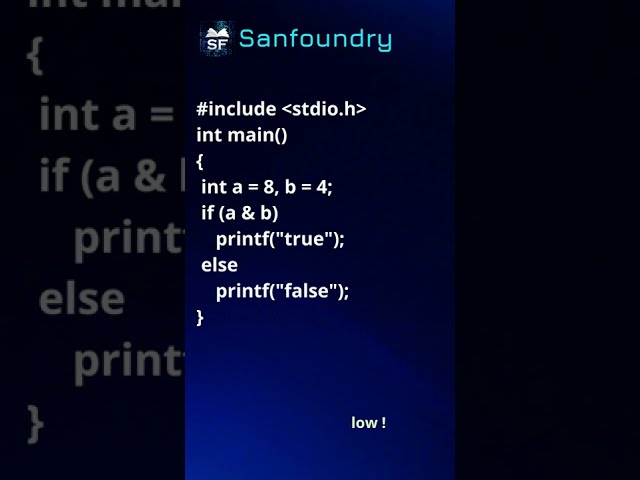 C Language Problem 19 | Sanfoundry | #Shorts