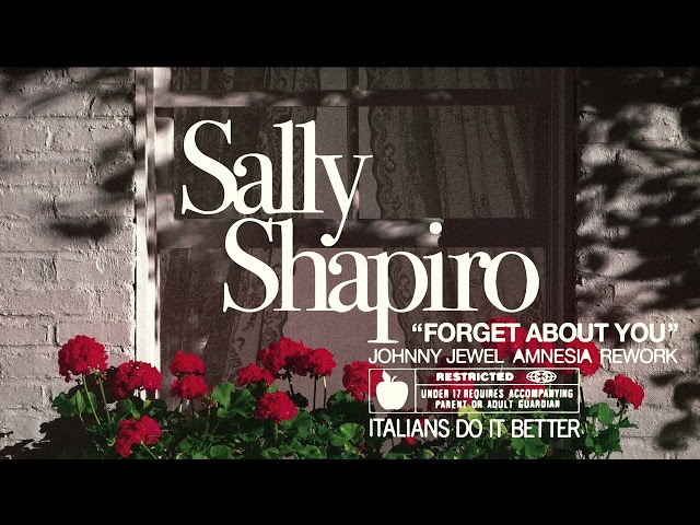 SALLY SHAPIRO "FORGET ABOUT YOU (JOHNNY JEWEL'S AMNESIA MIX)"
