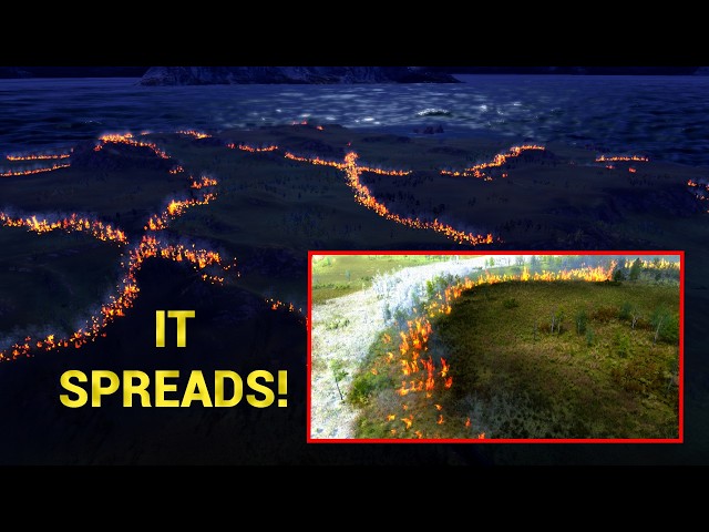I Added Wildfires to My Game. They Spread Naturally.