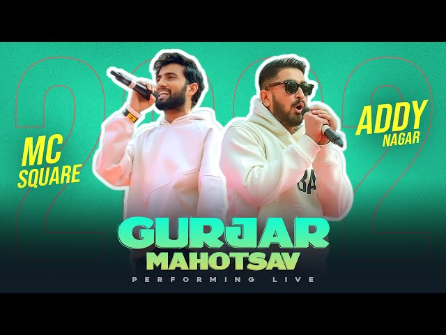 Mc Square X Addy Nagar  | Gurjar Mahotsav 2022 | FULL Coverage | Faridabad | Suraj kund
