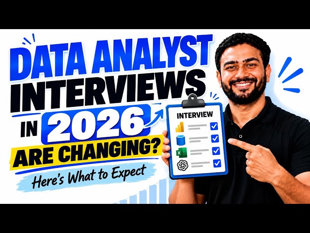 Data Analyst Interviews in 2026 Are Changing — Here's What to Expect