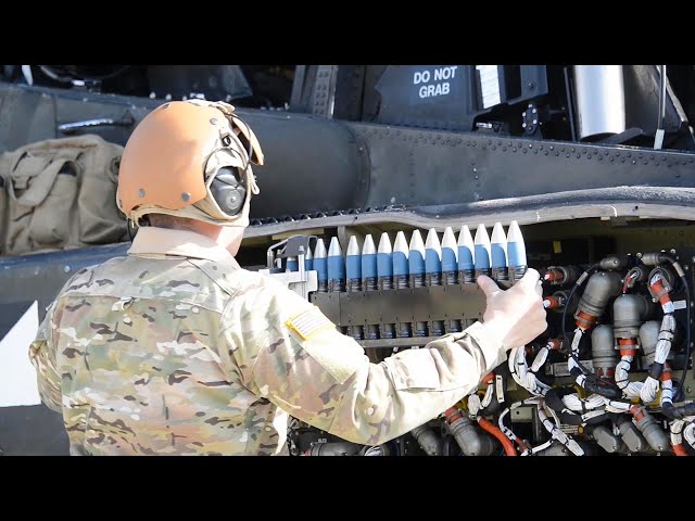 AH-64D Apache Pre-Flight Maintenance