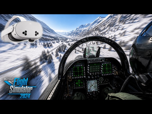FLYING LOW LEVEL IN VR IS INSANE!