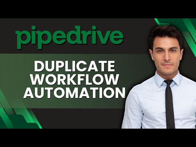 How to Duplicate a Workflow Automation in Pipedrive | Easy Guide 2026