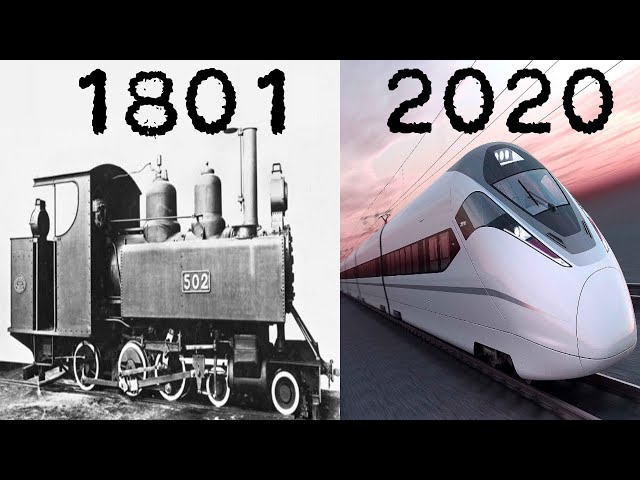 Evolution of Train 1801 - 2019