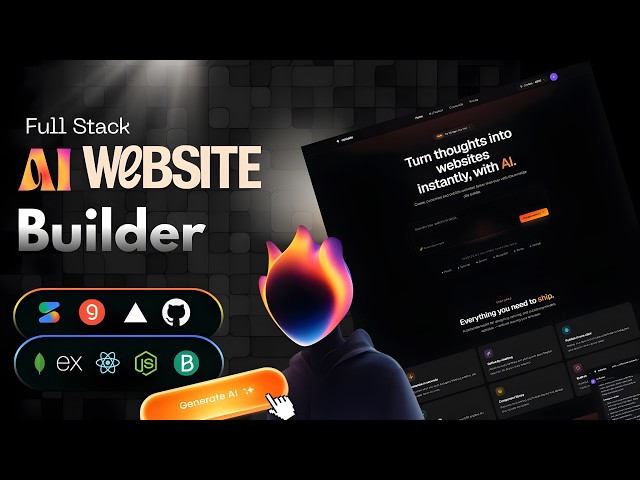Built an AI Website Builder with MERN Stack | Full-Stack AI SaaS Project
