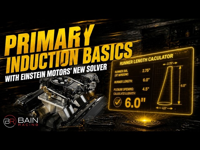 Primary Induction Basics (with Einstein Motors' New Induction Solver)