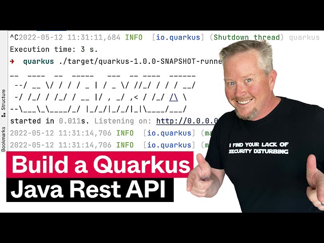 Build a Secure Java REST API with Quarkus