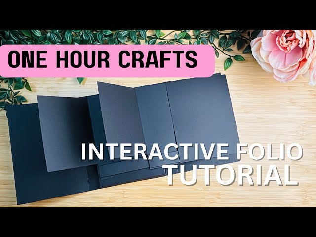 One Hour Crafting Ep. 30 | Blank Interactive Folio TUTORIAL 
