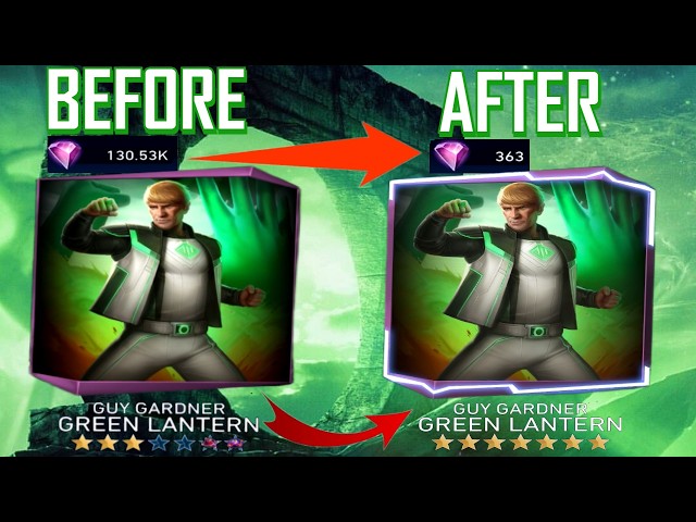 100K+ Gems Guy Gardner Chest Opening | INJ2Mobile