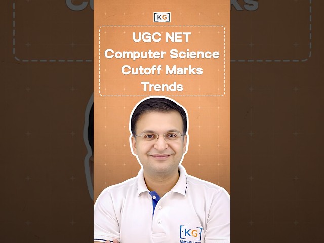 UGC NET Computer Science Cutoff Marks trends