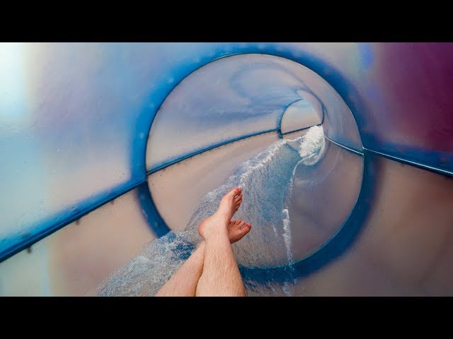 Blue Speed Waterslide | Ship Wreck Island Waterpark Kissimmee