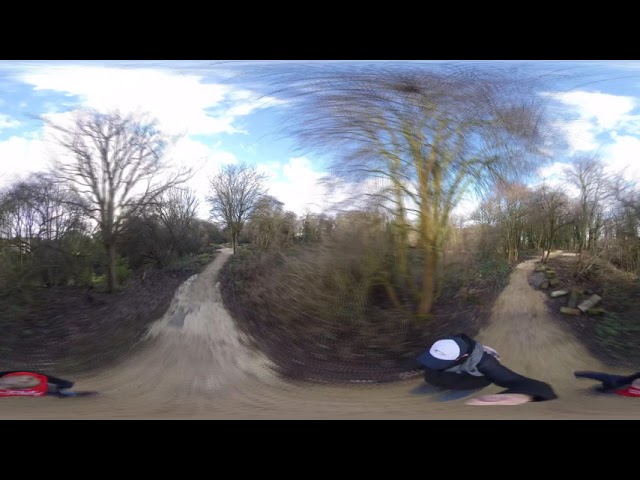 The Devils Toenail Bike Park, Wetherby, West yorkshire, UK