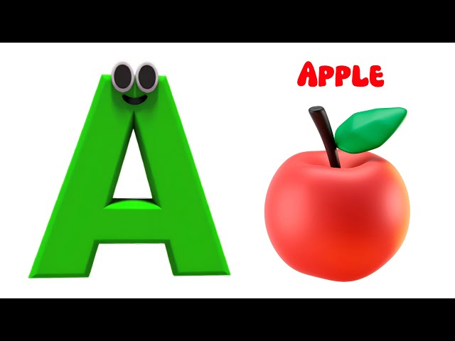 ABC Phonics Song - Toddler Learning Video Songs , A for Apple , Nursery Rhymes , Alphabet song
