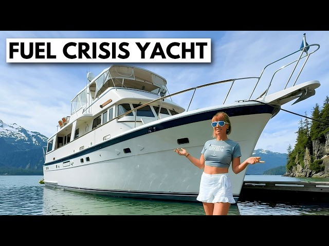 She is a Unicorn 😳 1982 Hatteras 65 LRC Long-Range Cruiser Yacht Tour