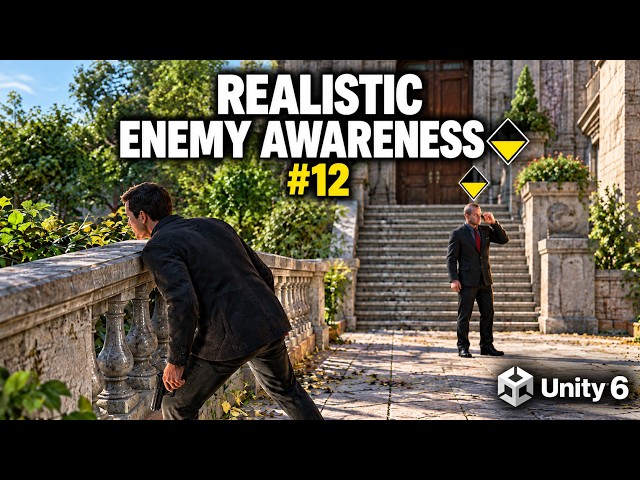 Realistic AI Enemy Awareness System in Unity 6 | Enemy Vision & Detection Tutorial #12