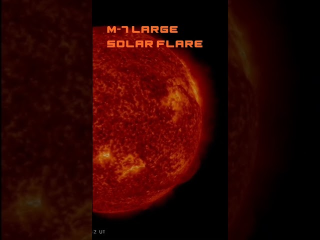 LARGE M-7 SOLAR FLARE UPDATE LIVE STREAM TO FOLLOW
