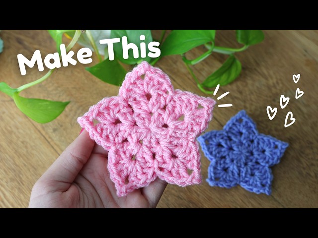 How to Crochet a Star for Beginners | Quick Project