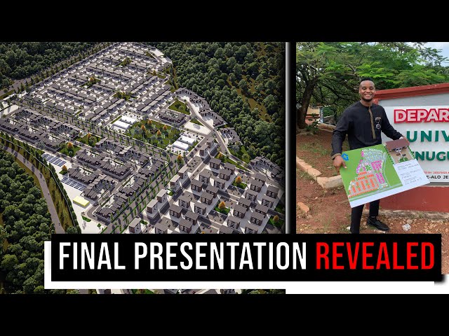 How I Presented My Architecture Thesis | Master's Final Critique