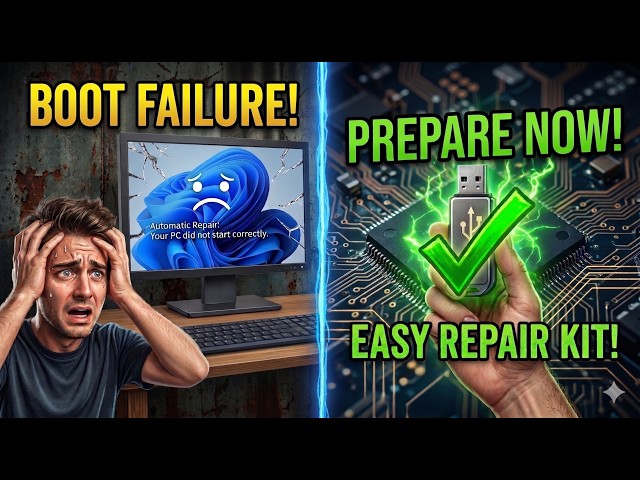 How to be Prepared For a Windows 11 Boot-up Failure (Before it happens)