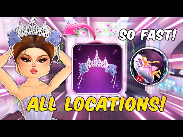 How to UNLOCK the PETAL CROWN + SECRET BADGE!👑(NEW EASIER UPDATE) | Dress to impress Quest