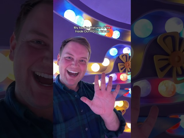 My Top Five Features At The Inside Out 2 HQ on Airbnb!