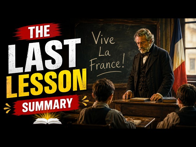 The Last Lesson Complete Summary 📖 | Complete Summary | Class 12 English #Shorts #thelastlesson