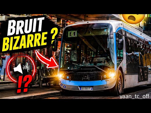 🇫🇷 Paris – Un bus avec un bruit inhabituel au démarrage…