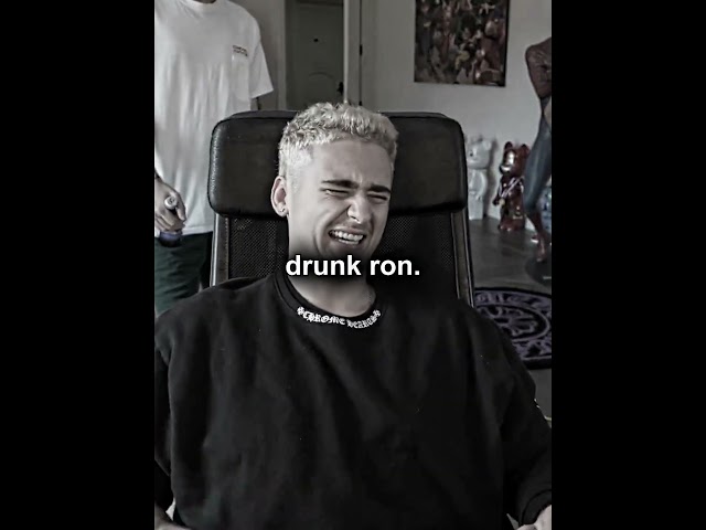 Drunk Stable Ronaldo is a MENACE!