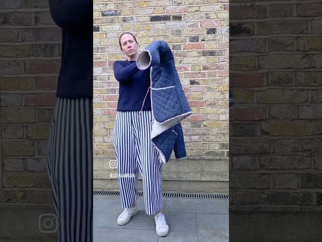 #memademay Day 6 in Roan Trousers by Emporia Patterns and my Hovea Coat by Megan Nielsen