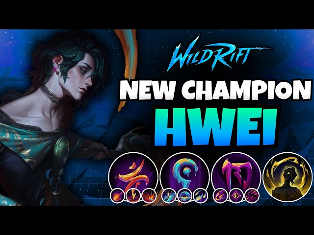NEW CHAMPION HWEI - COMBOS AND ABILITIES EXPLAINED - BUILD - PRO TIPS - GAMEPLAY