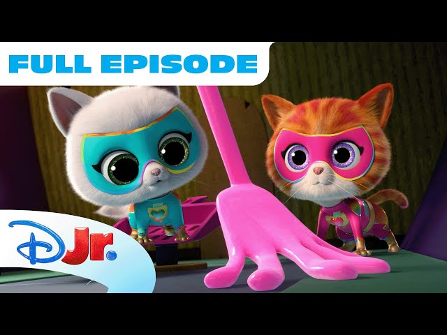 SuperKitties Full Episode! 🐱✨ | Brand New Bestie / Cat-o-flauge Kitty |@disneyjr