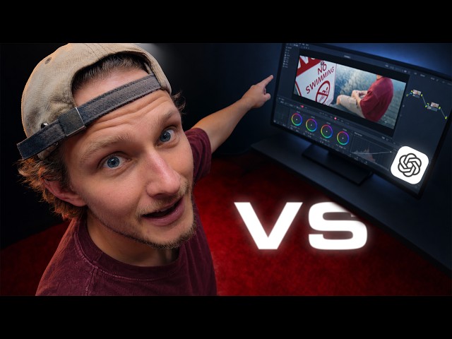 Can AI Color Grade Better Than A Human? (GPT 6 Astra + Davinci Resolve)