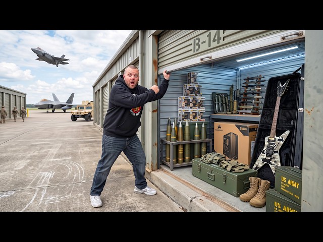 I Bought a Storage Unit on a MILITARY BASE… MEGA JACKPOT Inside!