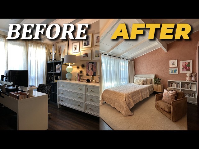 Pinterest Inspired Bedroom Makeover: DIY Small Room Decor & Organization in One Day | Julie Khuu