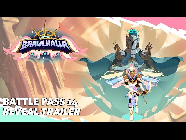 Brawlhalla Battle Pass Season 14: Elysium Rising Reveal Trailer