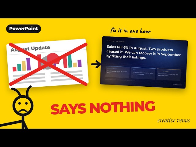 How To Make A Monthly Report Presentation Your Manager Actually Reads