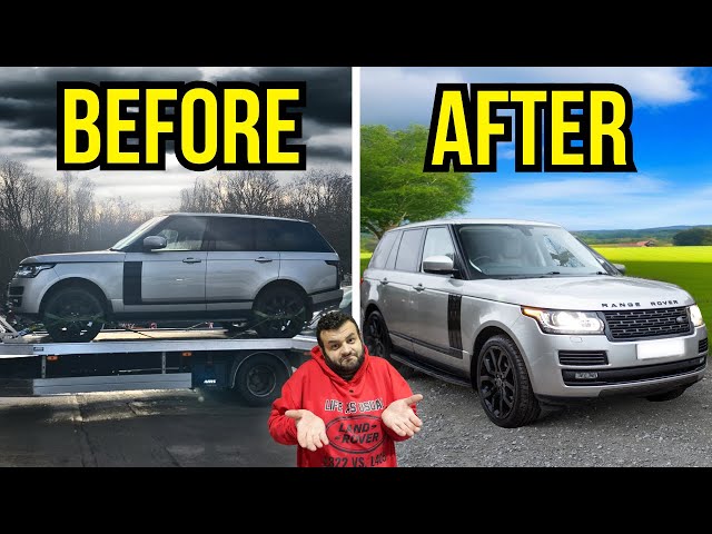 I REBUILT A BROKEN DAMAGED RANGE ROVER ENGINE 3.0 TDV6 | FULL BUILD