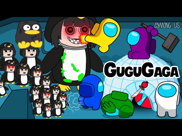 어몽어스 Mini Crewmate ATTACK GUGUGAGA & Mini ZOMBIES | FUNNY AMONG US ANIMATION