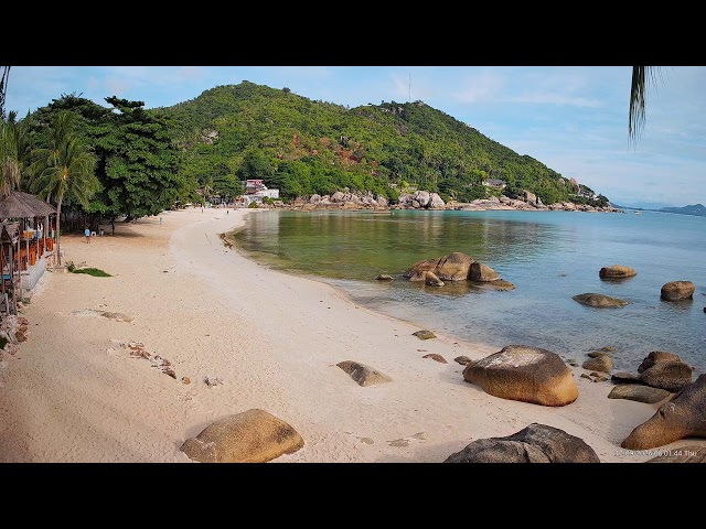 🔴 LIVE Crystal Bay Yacht Club Lamai | Koh Samui Beach Webcam | Thailand 24/7 | 2160p 4K