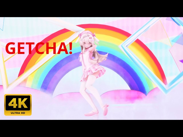 💃MMD💗Eku エク GETCHA! Giga & KIRA ft. Miku & GUMI【4K UHD】VRChat Nero's MMD world