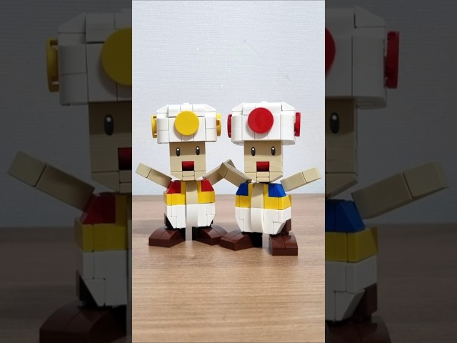LEGO Super Mario galaxy Movie : Toad #lego #legomoc #supermario #supermariogalaxy