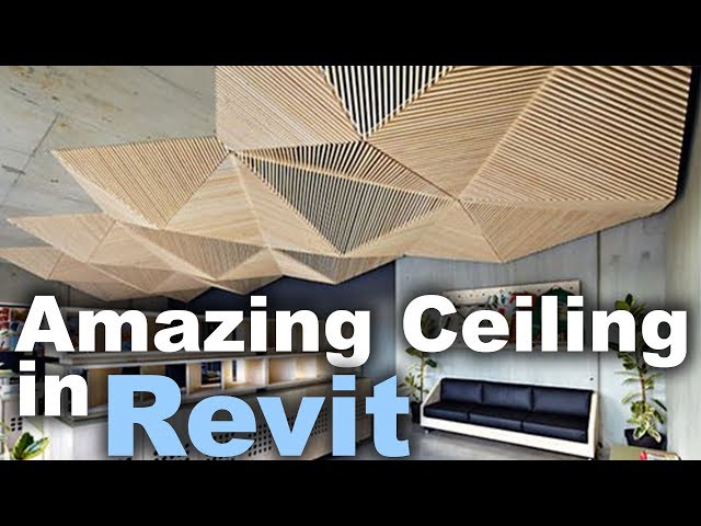 Custom Ceiling in Revit Tutorial