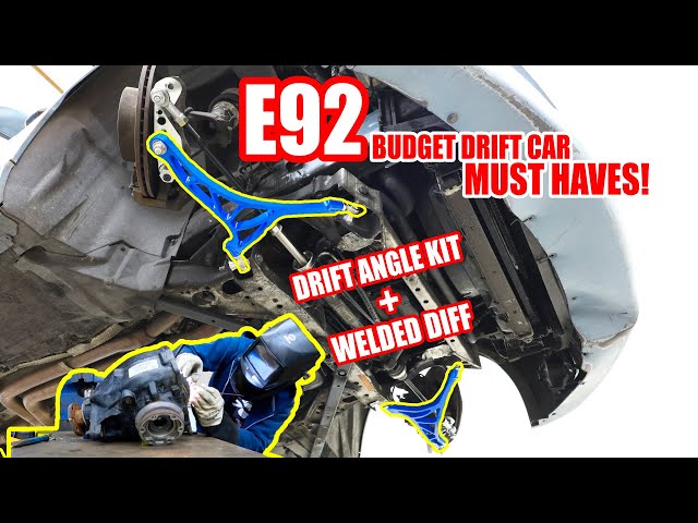 This $2500 E92 Just Got Full Drift Angle!  Wisefab + Welded Diff | EP4
