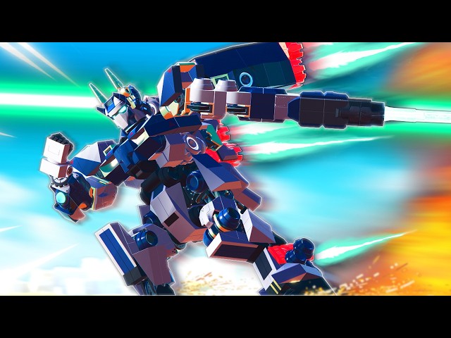 I Built An Advanced Anime MECHA To Fight My Friends!..