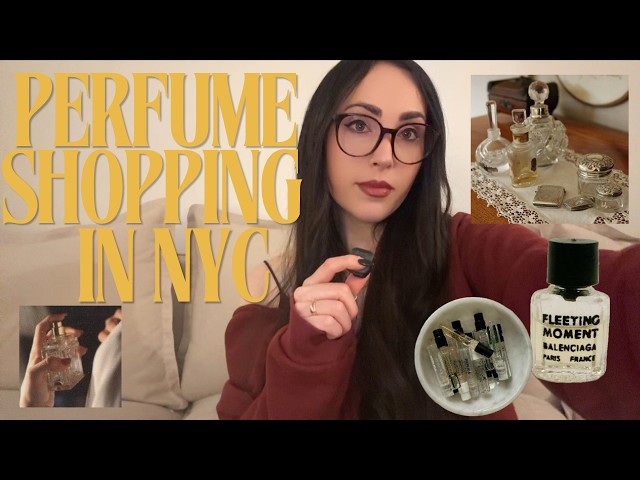 perfume shopping in nyc and september favorites