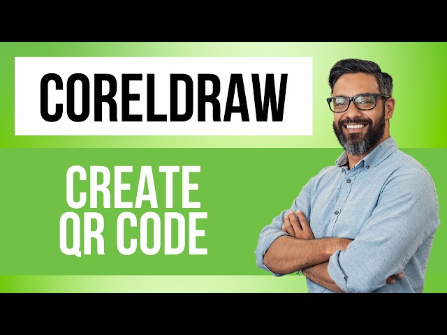 How to Create QR Code in CorelDRAW — Step by Step CorelDRAW Tutorial