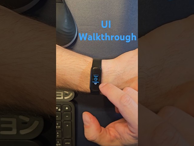 Fitbit Inspire 3 UI Walkthrough #fitbit #google #inspire3